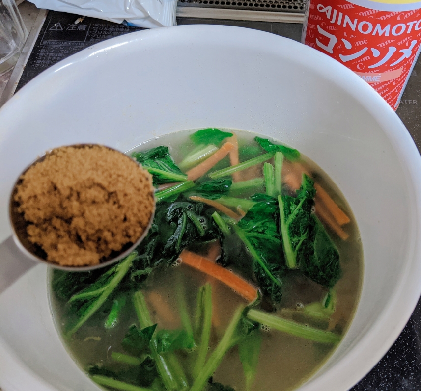 ほうれん草のスープ
