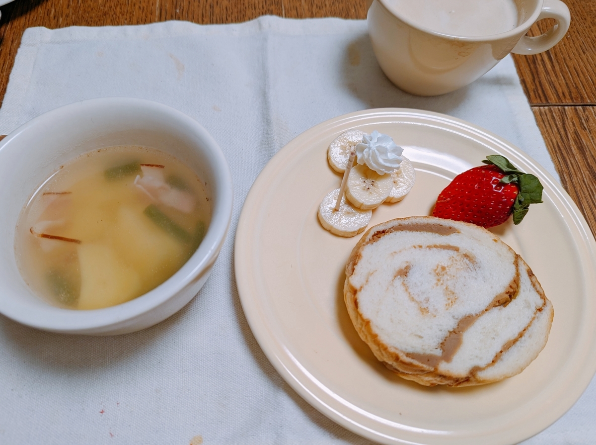 朝食プレート
