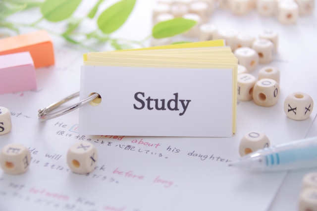 studyの単語と単語帳