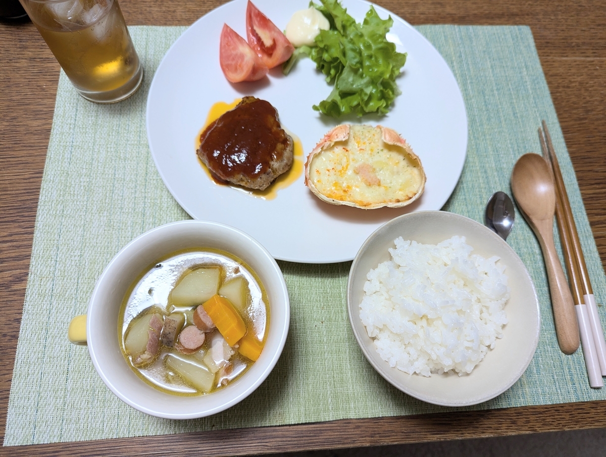 ポトフのある夕食