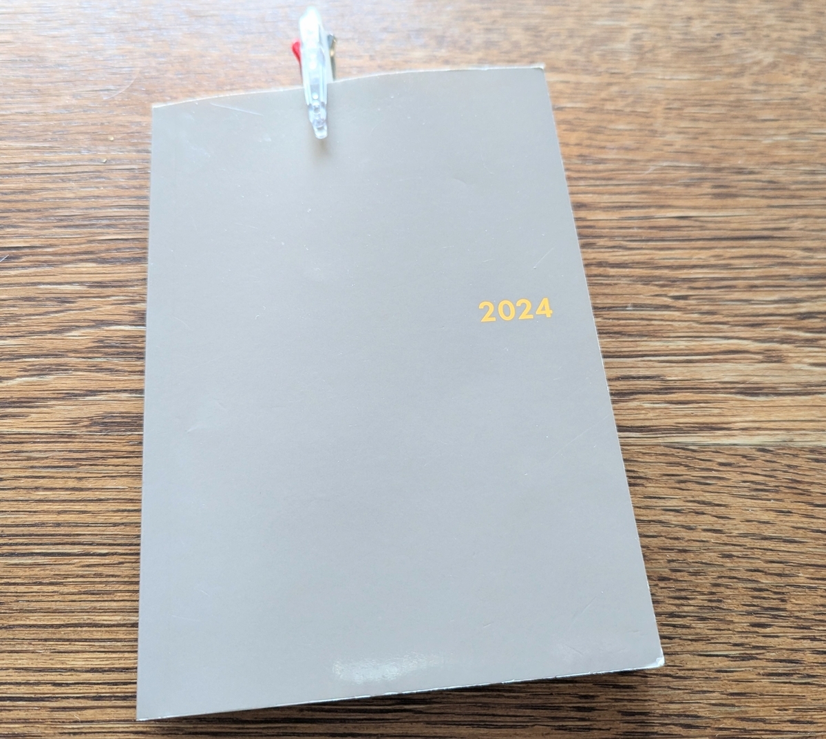 100円ショップのダイアリー