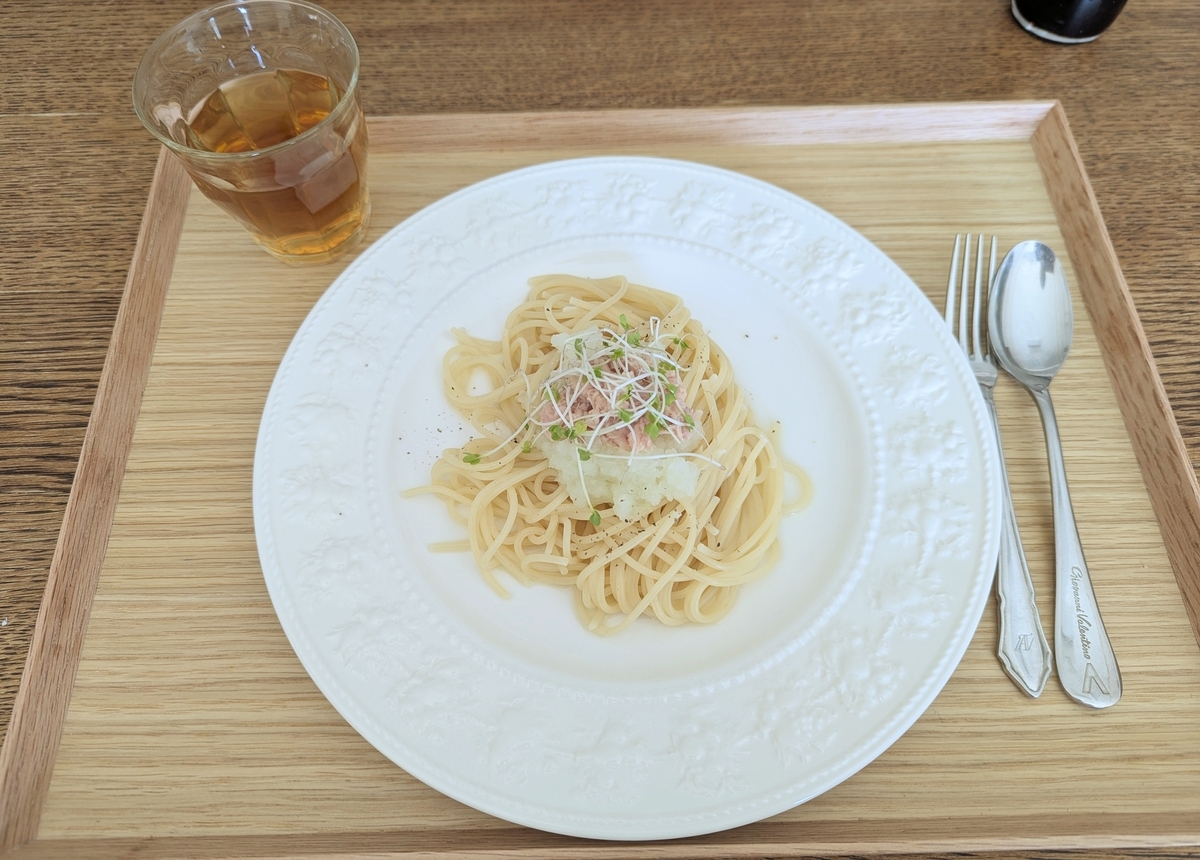 大根おろしとツナのパスタ