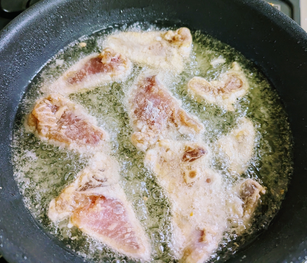まぐろの竜田揚げ
