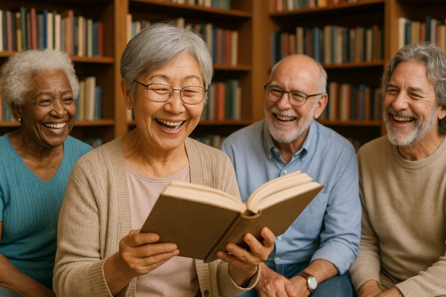 æ¬ãèªãã§ç¬ãé«é½¢è