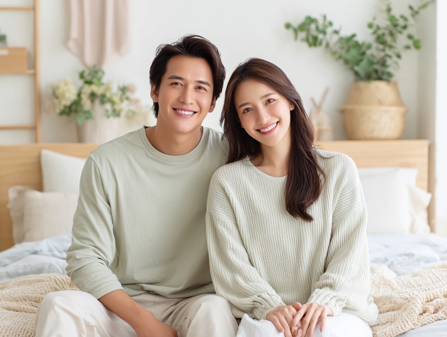 仲の良い夫婦
