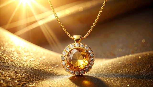 金のネックレス