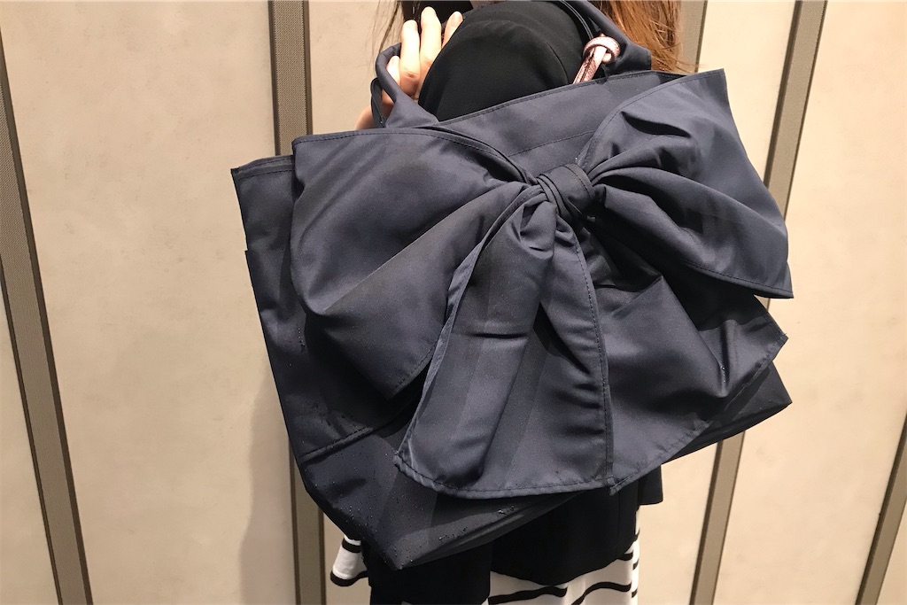 Ol日記 通勤バッグをリボンの可愛いやつに新調したので見てほしい こでんメモリ