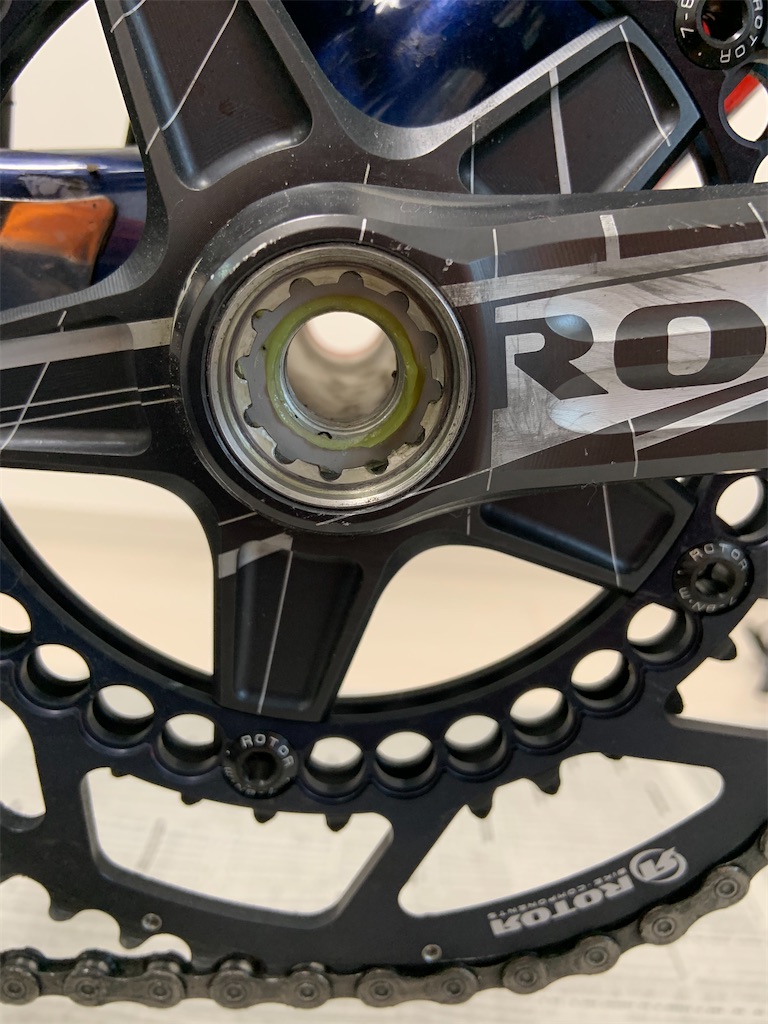 COLNAGO C64組立】 scott foil 分解完了しました。（ローター ROTOR