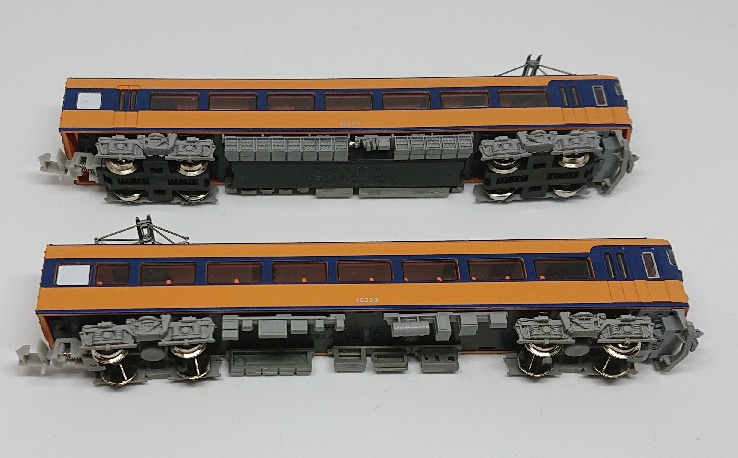 鉄道模型17 鉄道コレクション 近鉄18200系を走行化しました