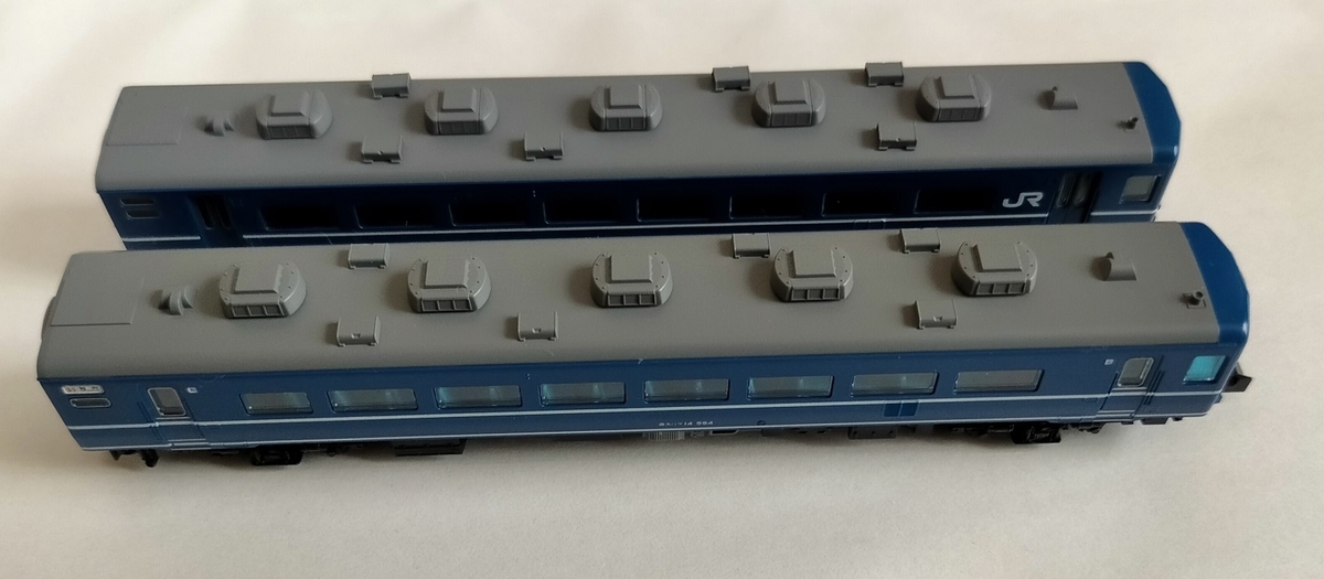 鉄道模型128 【JR14系客車】TOMIX製品とKATO