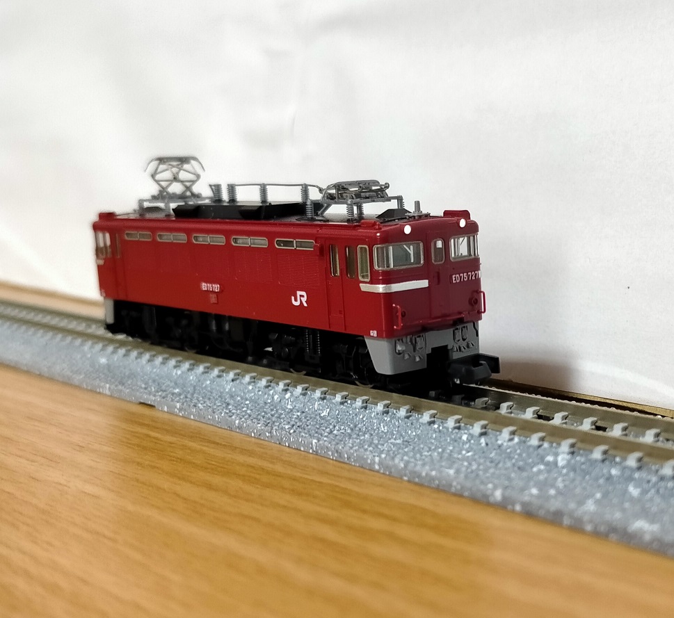 鉄道模型154 【ED75 700初期型】急行八甲田牽引機