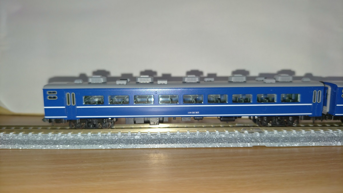 鉄道模型157 【14系・50系客車】TOMIX急行八甲田の客車を