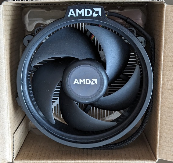 AMD Ryzen 7 5700G CPU + 未使用クーラー AM4 BOX