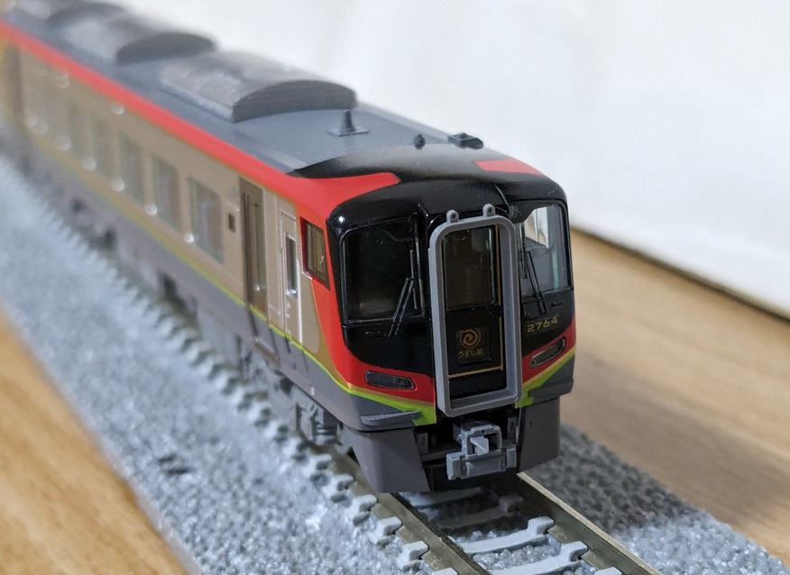 JR四国】Tomixの鉄道模型 2700系特急型気動車に室内灯を