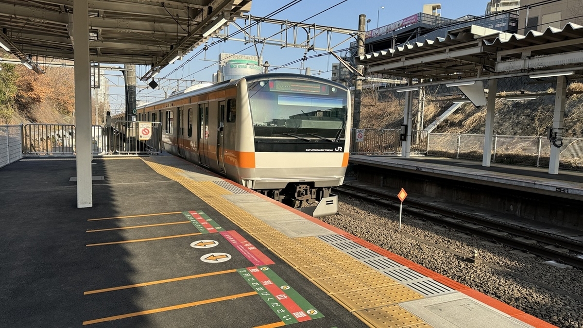 中央本線と武蔵野線が交わる西国分寺駅にて - 小江戸てつどう旅日記