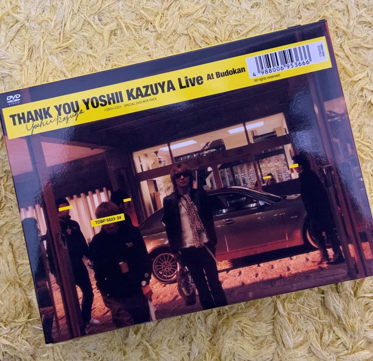 (未使用･未開封品)　THANK YOU YOSHII KAZUYA LIVE AT BUDOKAN [DVD] sdt40b8 吉井和哉『THANK YOU YOSHII KAZUYA Live At Budokan
