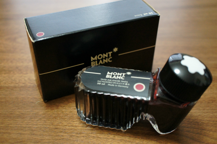 MONTBLANC INK ボルドー - 詳しくないけどカメラ（と、文房具）好き