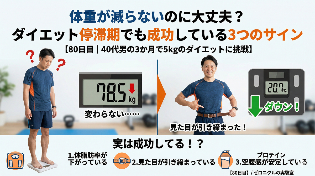 体重が減らないのに成功している理由
