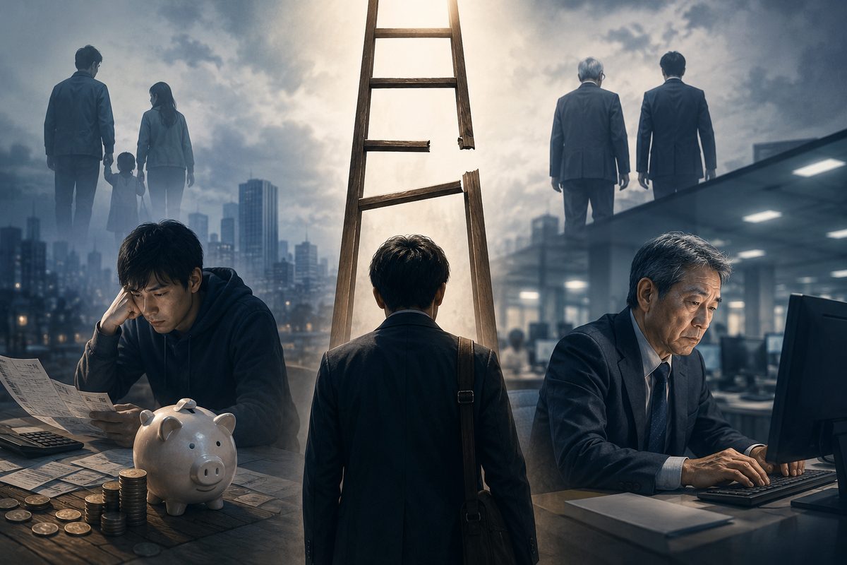現役世代の閉塞感。やったら報われる社会であってほしい。