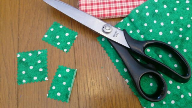 作り方 ハギレ布で作る ボリュームたっぷりなクリスマスリース Mimoza Note