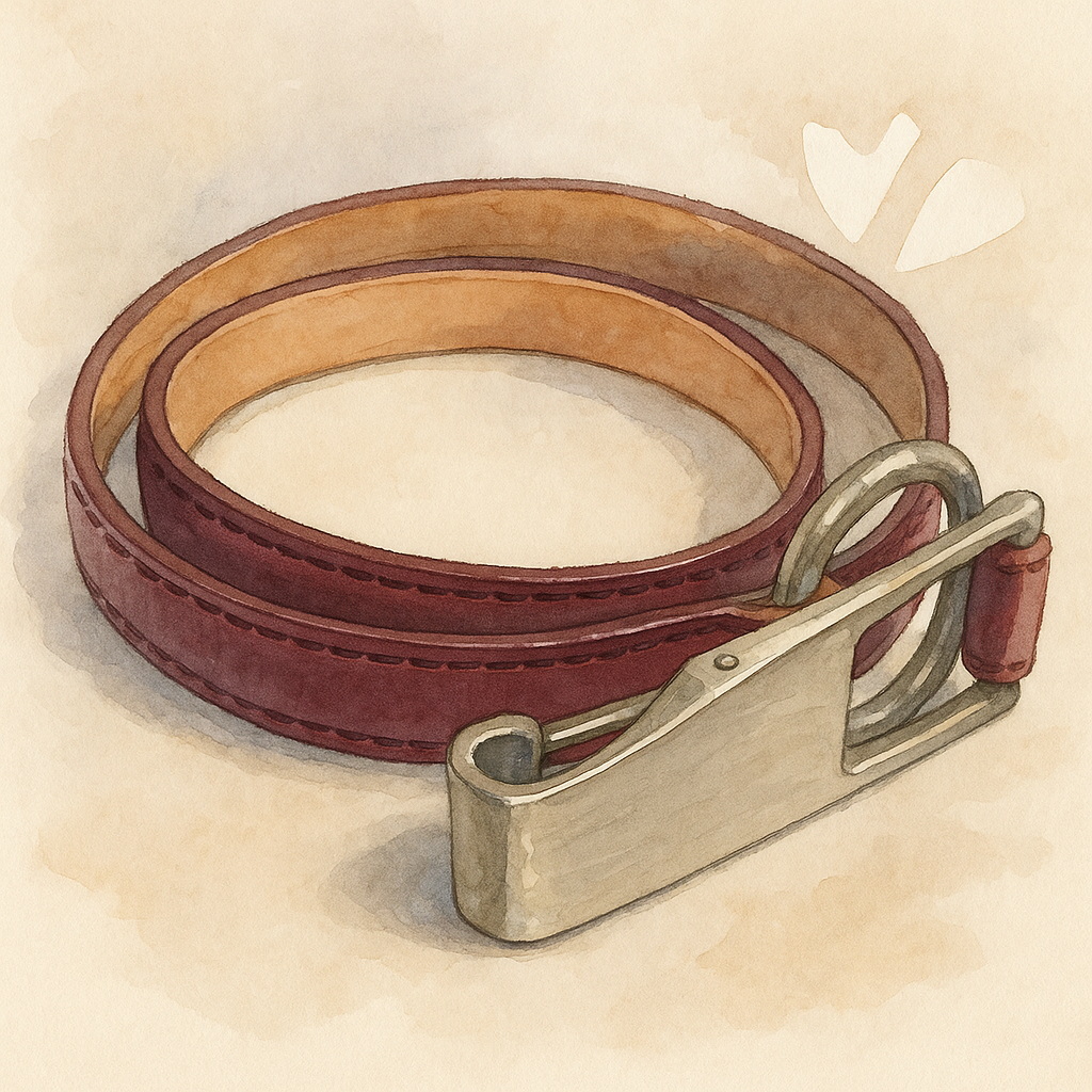 サキリスの感性記録帖 by SAKI｜バーガンディー・ワインレッドのベルト、ファッション
