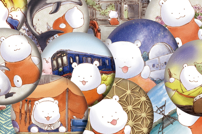 ふわふわのくまin金沢