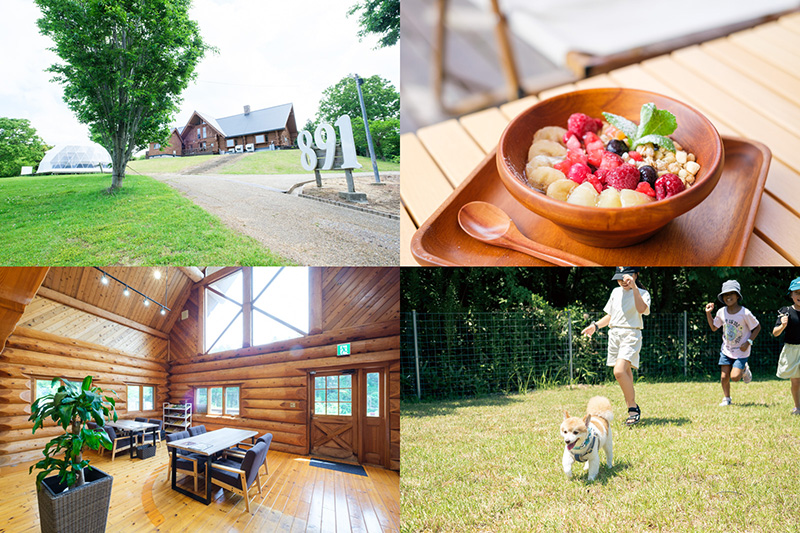 石川県羽咋市にあるアウトドア施設OUTDOOR RESORT 891