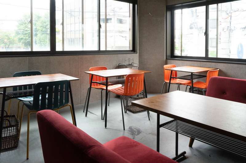 金沢市のカフェFu.（フードット）の内観