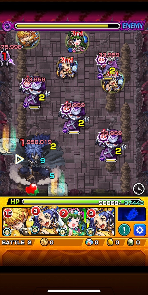 モンスト F Tコラボ番外編 ドラえもんと善逸くんでアクノロギア挑戦 クリアなるか やってみた Coltのモンストまとめノート