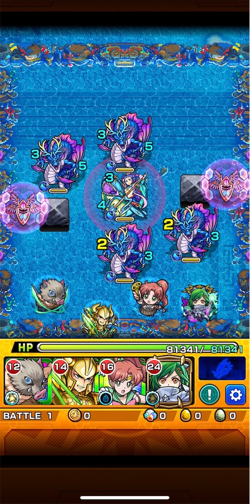 モンスト 5チャレンジ Vol 2 星５キャラで 爆絶 ニライカナイ クリア出来るか チャレンジしてみる Coltのモンストまとめノート