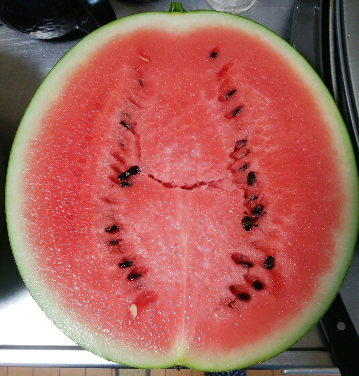 スイカ甘湧収穫 ブログ