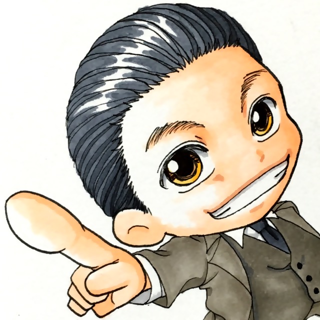 舞台『MY FAIR LADY マイ・フェア・レディ』ヒギンズ教授イラスト