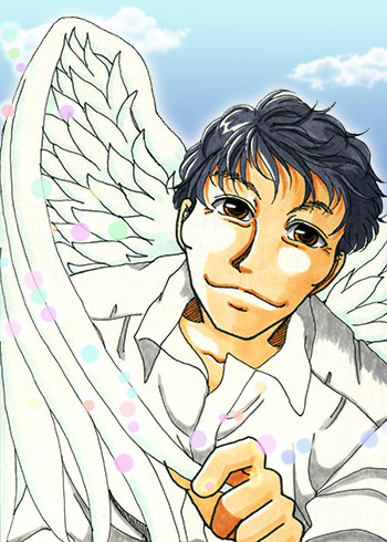 寺脇康文さん　イラスト　妄想　天使1　2014年11月24日