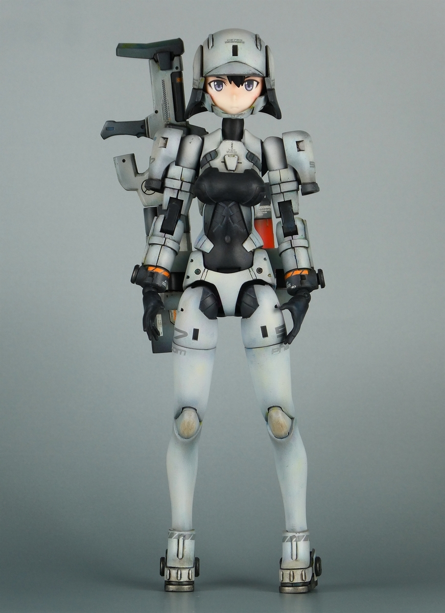 【塗装済】MD WISM・ソルジャー +α【完成品】 2019年8月 メガミデバイス WISM・ソルジャー スナイプ 「phantom