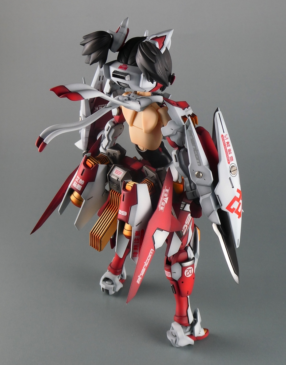 2020年3月 メガミデバイス 朱羅 忍者 改「phantom：09」 - Blondy51製作記