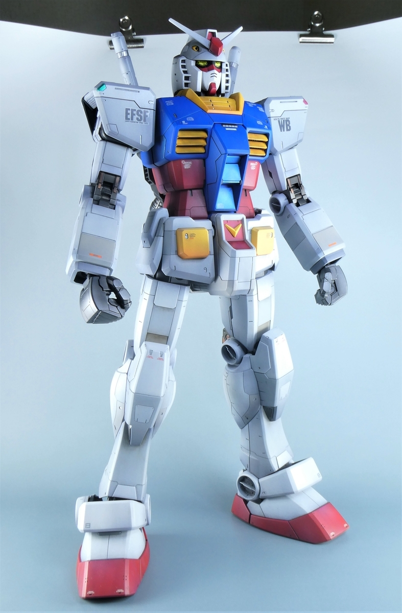 メガサイズ ガンダム 製作  じゃいあん。 オリジン版メガサイズガンダム｜shinfanさんのガンプラ作品