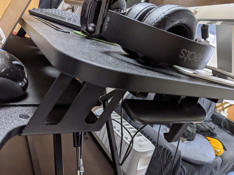 ACCURTEKスタンディングデスク・昇降レバー