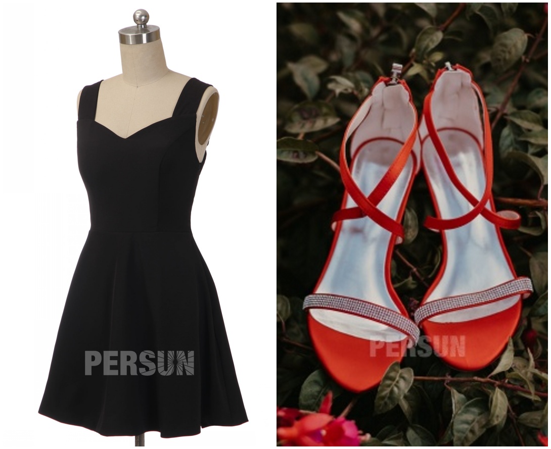 comment assortir petite robe noire