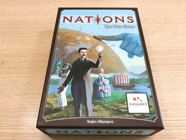 ボードゲーム　ネイションズ (Nations) [日本語訳付き] ネイションズ/Nations : treeボードゲーム日記