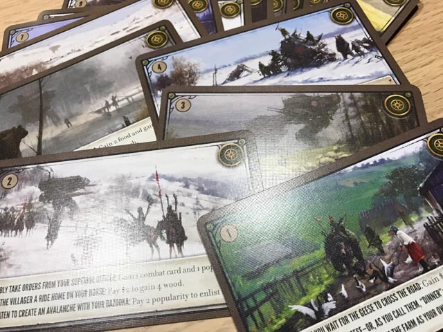 ボードゲーム サイズ 大鎌戦役 ファーストレビュー後編 拡張 彼方からの侵略者 Invaders From Afar には 猿 侍が居る ぼっちのホビーblog ボドゲ版