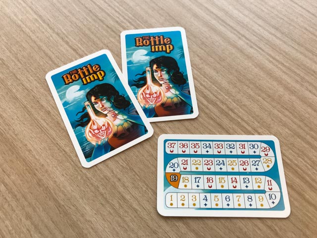 ボードゲーム】「ボトルインプ日本語版」ファーストレビュー：メリー