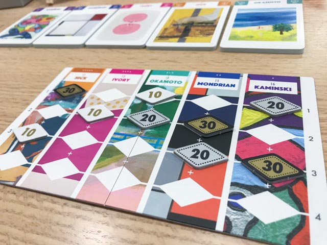 モダンアート(The oinkgms edition of Modern Art)」:ゲムマで入手