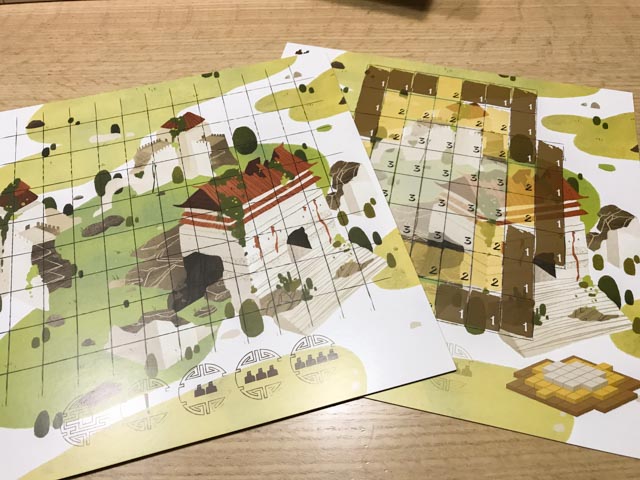 ボードゲーム 】「覇王龍城」（Dragon Castle）ファーストレビュー：霞