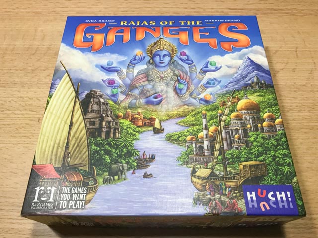 ボードゲーム】「ガンジスの藩王/ RAJAS OF THE GANGES」ファースト