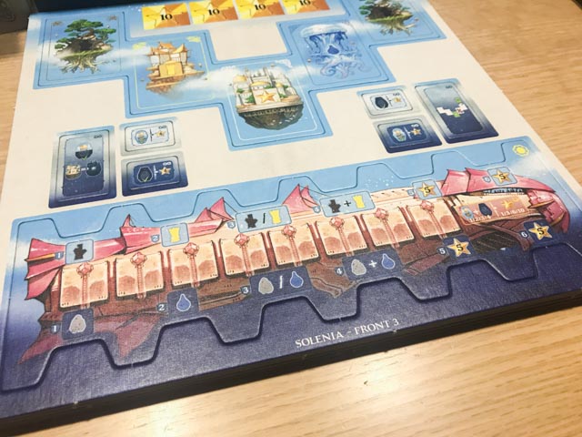 ソレニア（solenia）日本語版」〈ボードゲーム〉：明けぬ夜と
