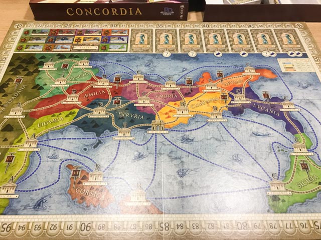 コンコルディア（Concordia） 日本語版」〈ボードゲーム〉：(ΦωΦ