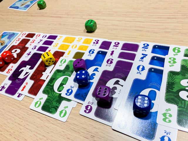 Nokosu Dice（ノコスダイス）〈ボードゲーム〉：ビッドだ