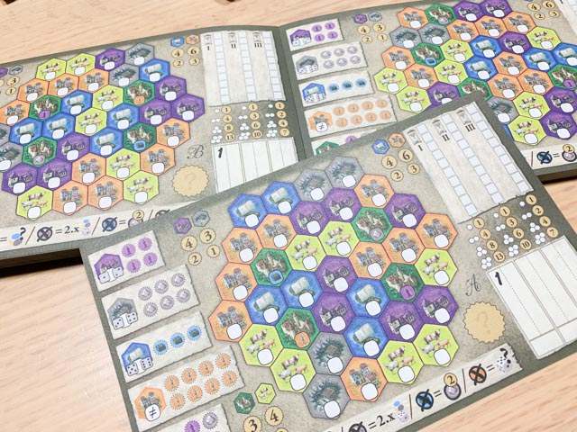 ソロプレイ】ブルゴーニュ：ダイスゲーム｜ロワール渓谷の我が公国領を
