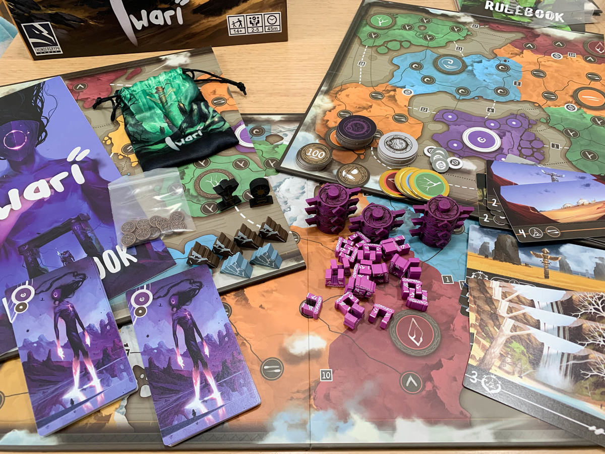 即納】 イワリ Edition Deluxe Iwari ボードゲーム - その他 ショッピングオンライン kickstater版 イワリ iwari その他