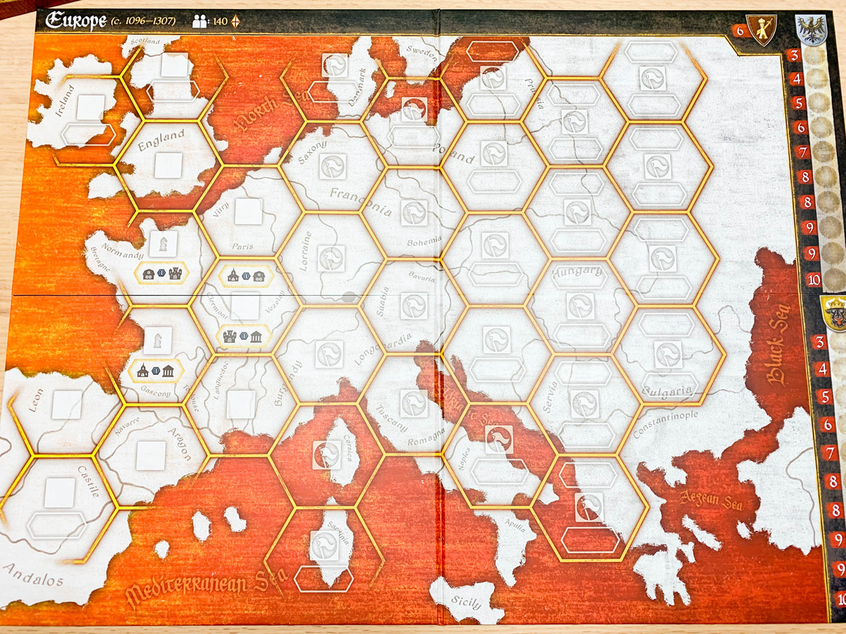 ボードゲーム　クルセイダーズ： 御心のままに 多言語版 (Crusaders： Thy Will Be Done) fit=scale-down,w=1200